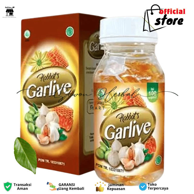 Habbatussauda Habbatusauda Habbats Garlive Garlic Murah Grosir Isi 60 Kapsul