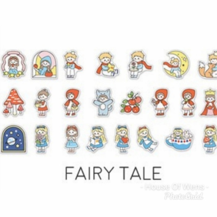 

STICKERS DECO FAIRY TALE ORIGINAL
