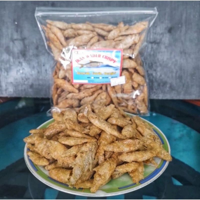 

WADER CRISPY WADER GORENG 250GR BERGIZI ENAK GURIH RENDAH MINYAK