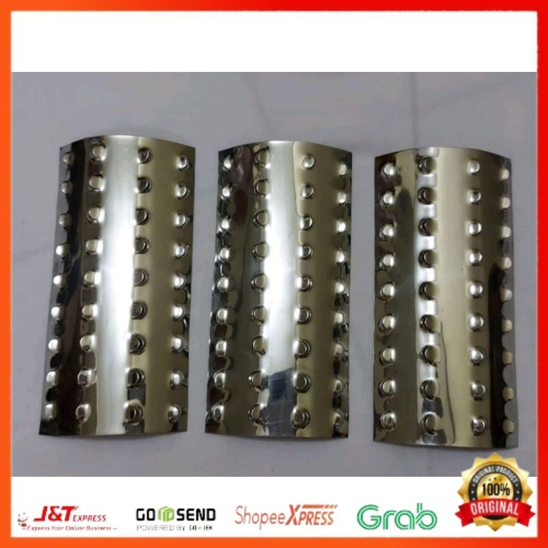 Plat besi kompor panggang sosis