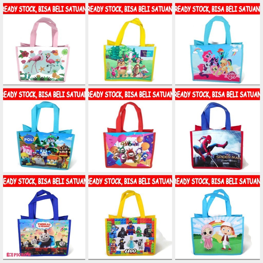 

Tas Ultah / Tas Ulang Tahun / Goodie Bag BISA BELI SATUAN