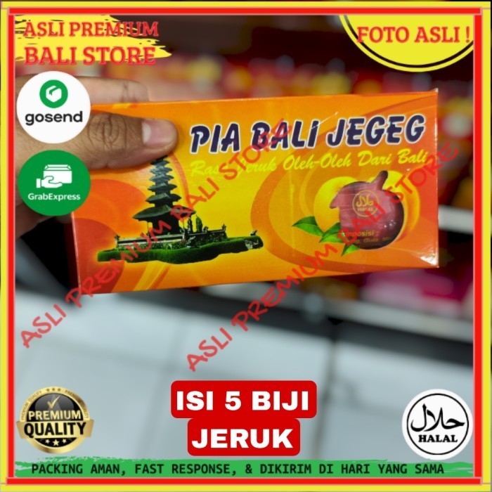 

OLEH OLEH MAKANAN CEMILAN CAMILAN SNACK KULINER KHAS ASLI ORI ORIGINAL BALI KUE PIA PIE PAI BAKPIA JERUK