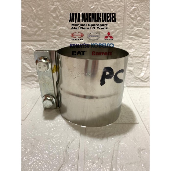 Clamp Klem Knalpot Komatsu PC200-7 PC200-8 Komatsu