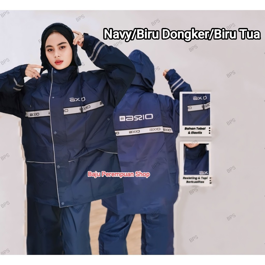 Jas Hujan AXIO 882 Original 100% Mantel Mantol