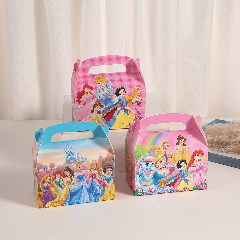 

BOX KUE GABLE BOX DUS KUE KOTAK HAMPER SNACK ROTI PESTA ULANG TAHUN ANAK MOTIF PRINCESS ARIEL BELLE CINDERELLA SNOW WHITE