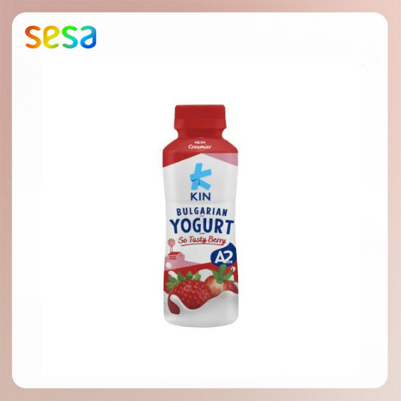 

KIN Bulgarian Yogurt Strawberry (So-True-Berry) 200ml - Minuman Kesehatan