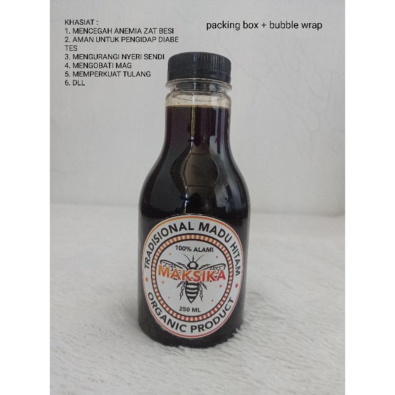 

MAKSIKA - MADU HITAM SUMATERA 100% MURNI