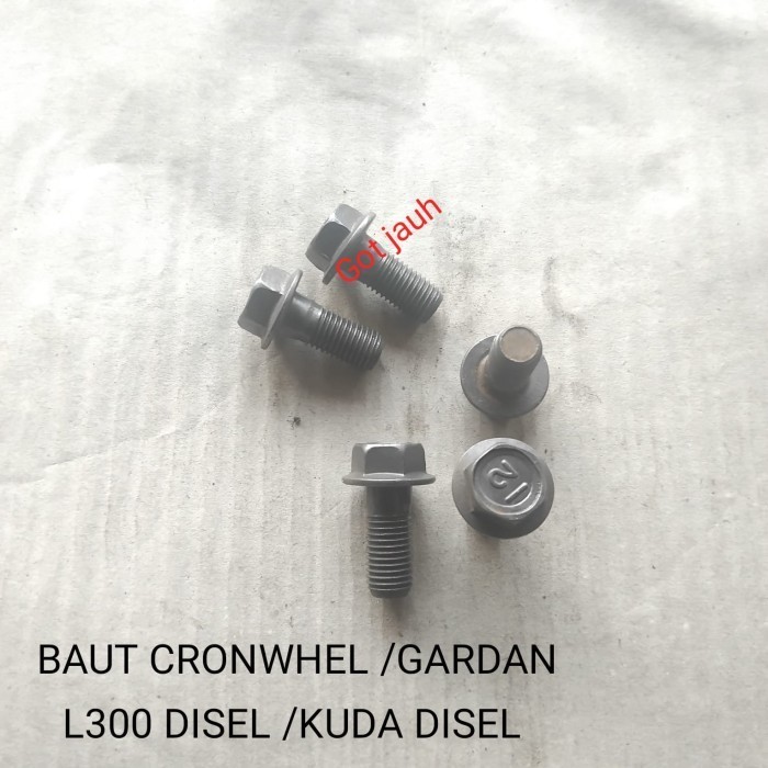 baut gardan crownwheel crown wheel Mitsubishi L300 kuda diesel ori