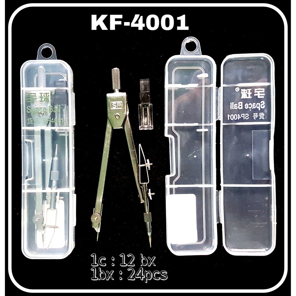 

GG Jangka KF-4001 / Jangka Sekolah / Math Set/Compass