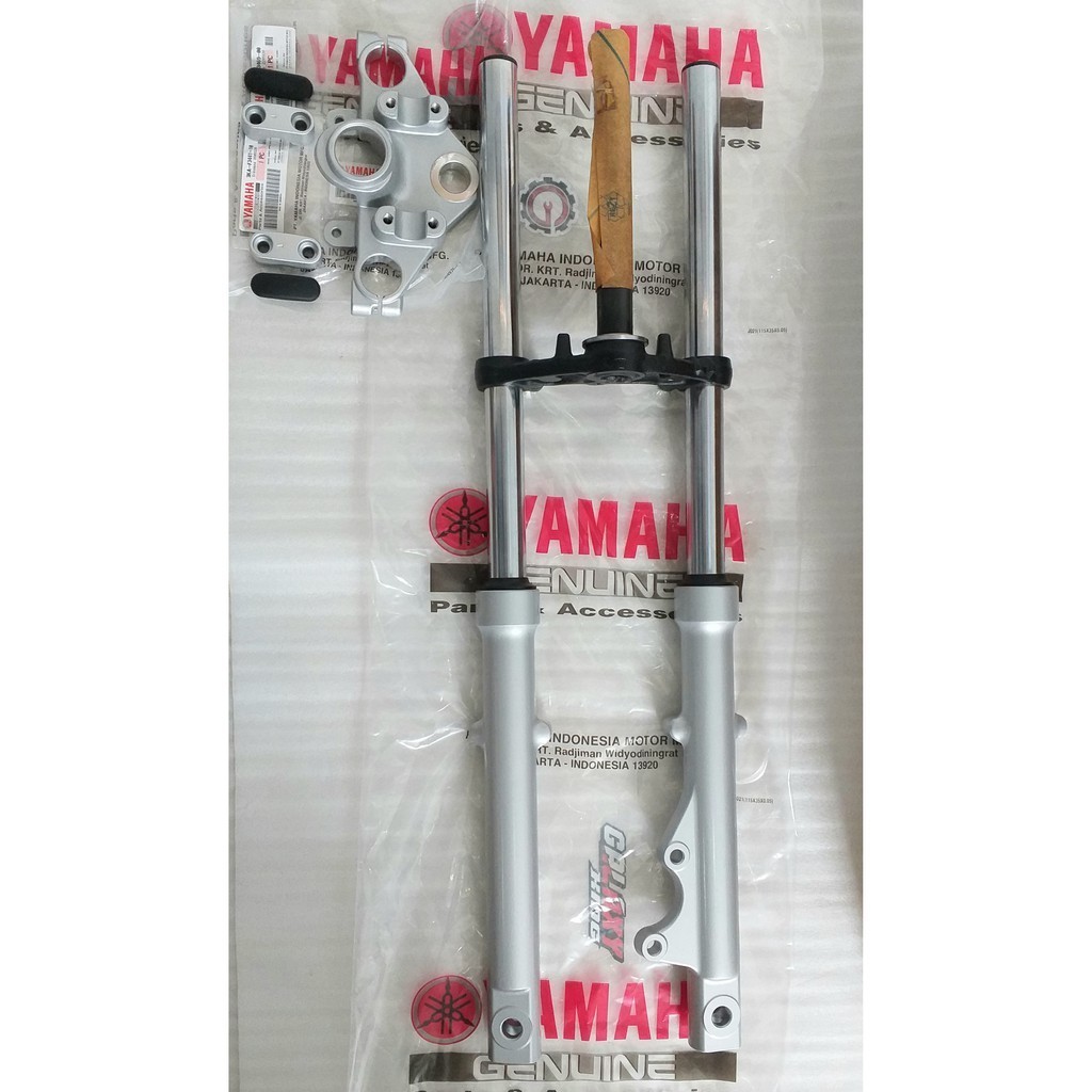 SHOCK SHOK SOK DEPAN SEGITIGA ATAS RAISER RX KING SET ORIGINAL