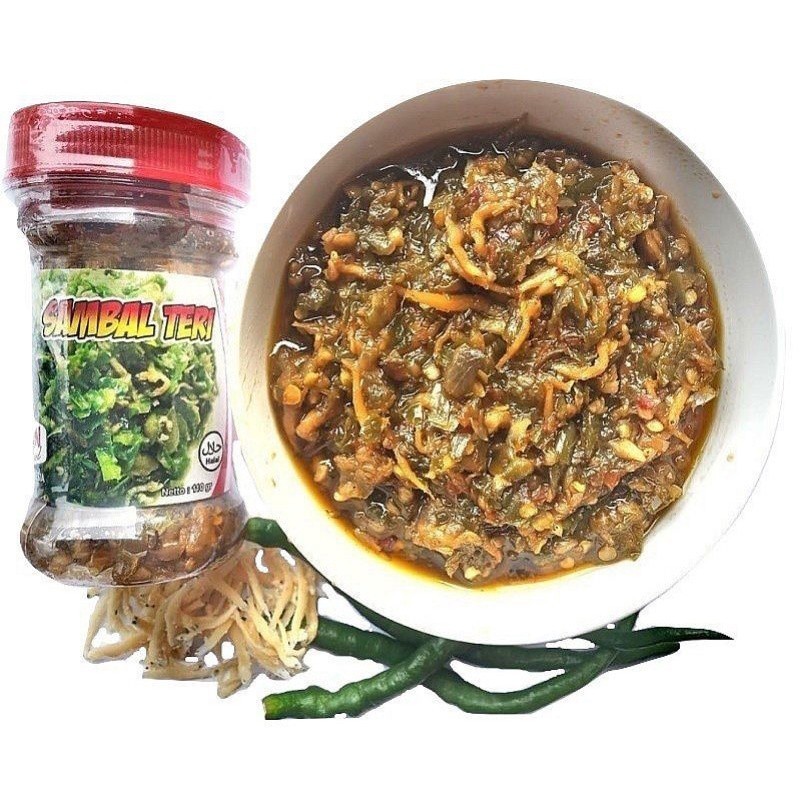 

Sambal Teri Medan Cabe Ijo 120 gr by Attin Food