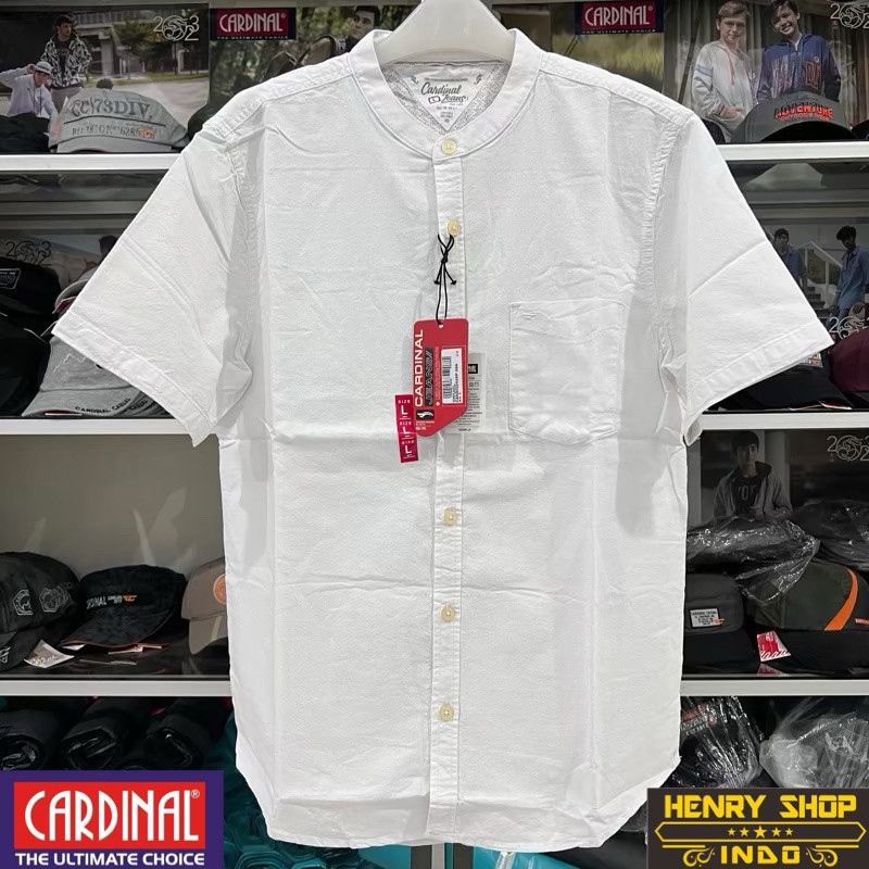 Baju Koko Cardinal Pendek / Kemeja Koko Cardinal Original (Harga Promosi)