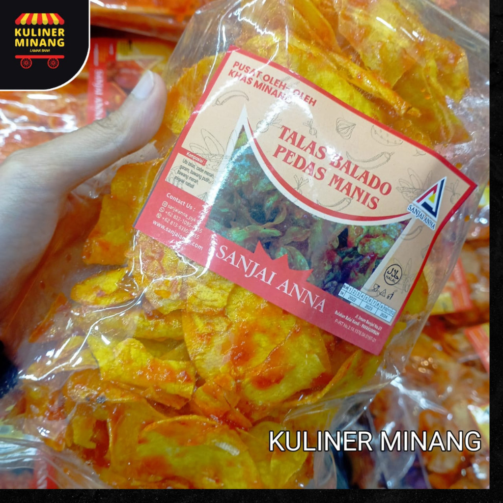 

Kerupuk Talas Balado X Pedas Manis Anna 3 Saudara 250 gr Spicy