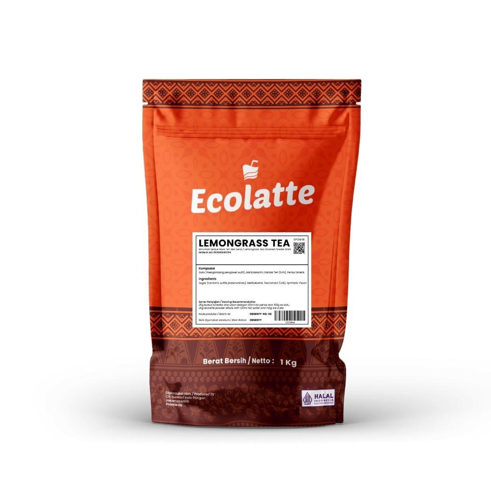 

Ecolatte Lemongrass Tea Serbuk Minuman Instant Powder Drink