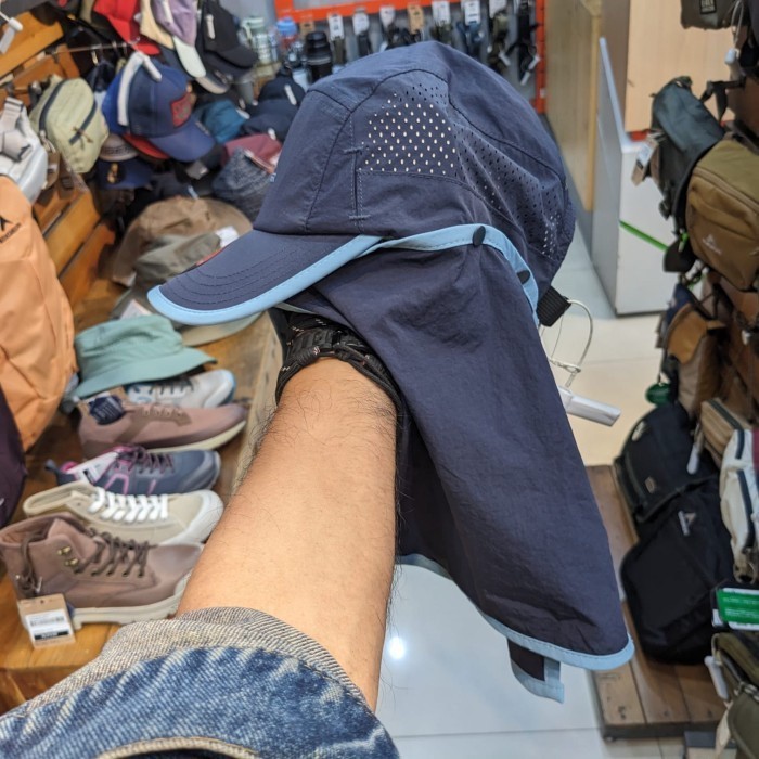 EIGER TOPI WANITA VOLGA SUN RUNNER - NAVY