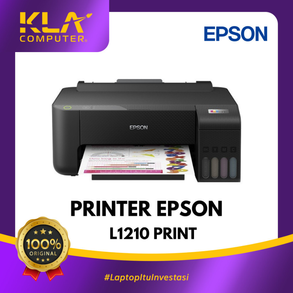 Epson Printer L1210 / Pengganti Epson L1110 (Print Only)