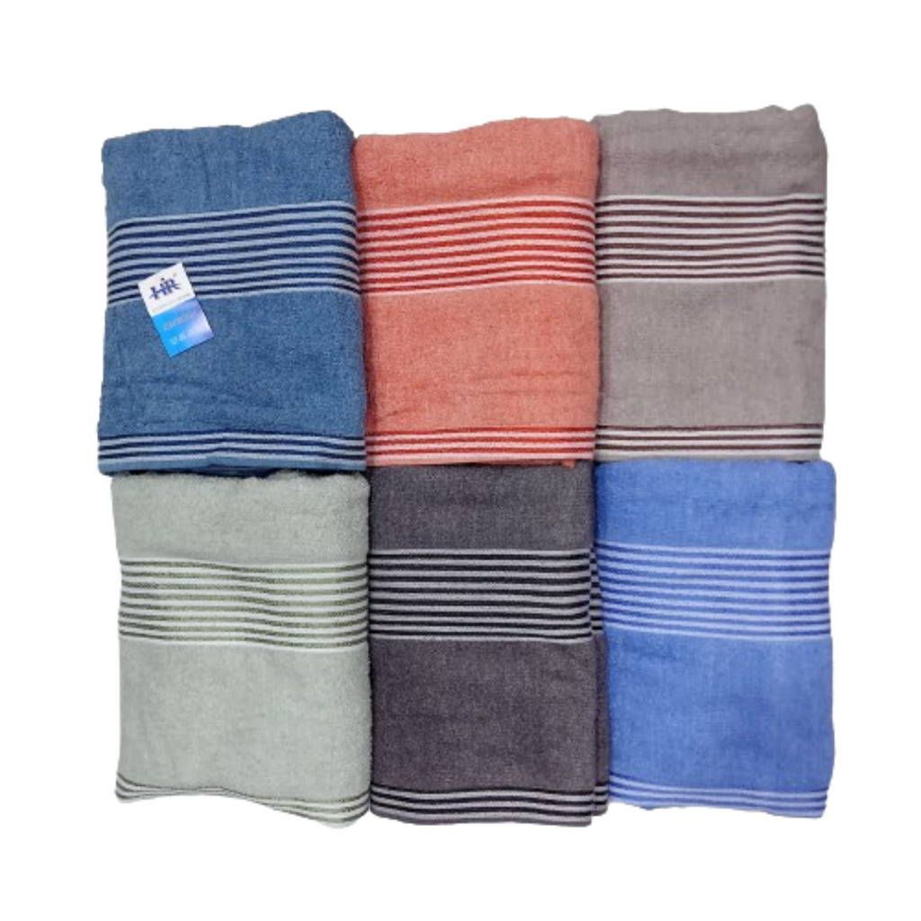 Handuk Mandi Dewasa Katun Ukuran super Jumbo Pantai 90x180cm halus tebal lembut