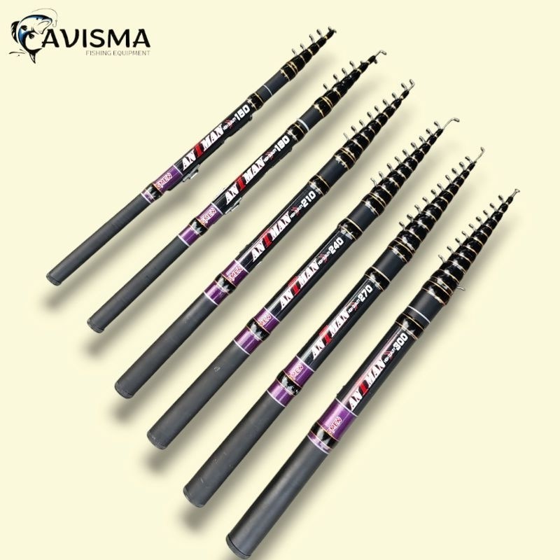 Joran Tegek Fiber Jigmen Antman Kolong AA