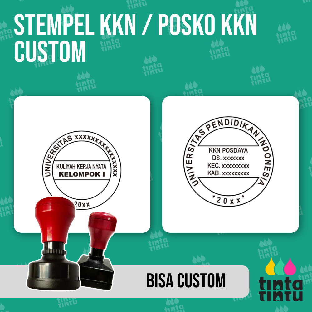 

Stempel KKN / Posko KKN Custom