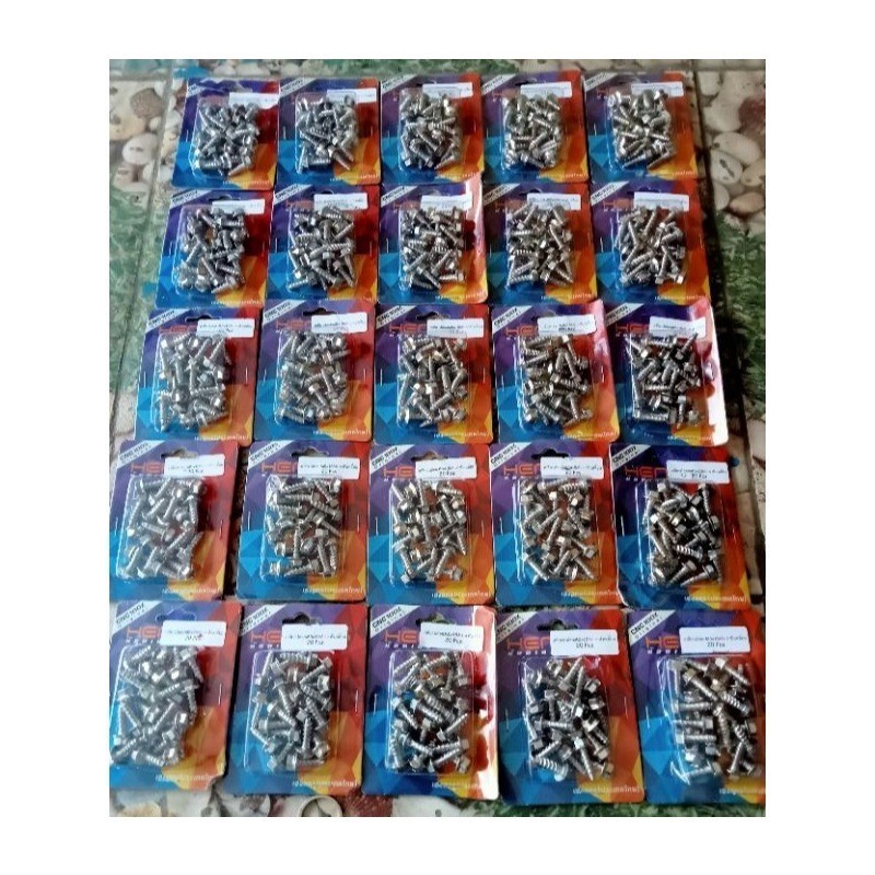 BAUT BODY YAMAHA isi 20pcs 2 KUNCI STENLIS MIO SMILE SPORTY SOUL FINO NOUVO AEROX NMAX 1 PACK ( 20