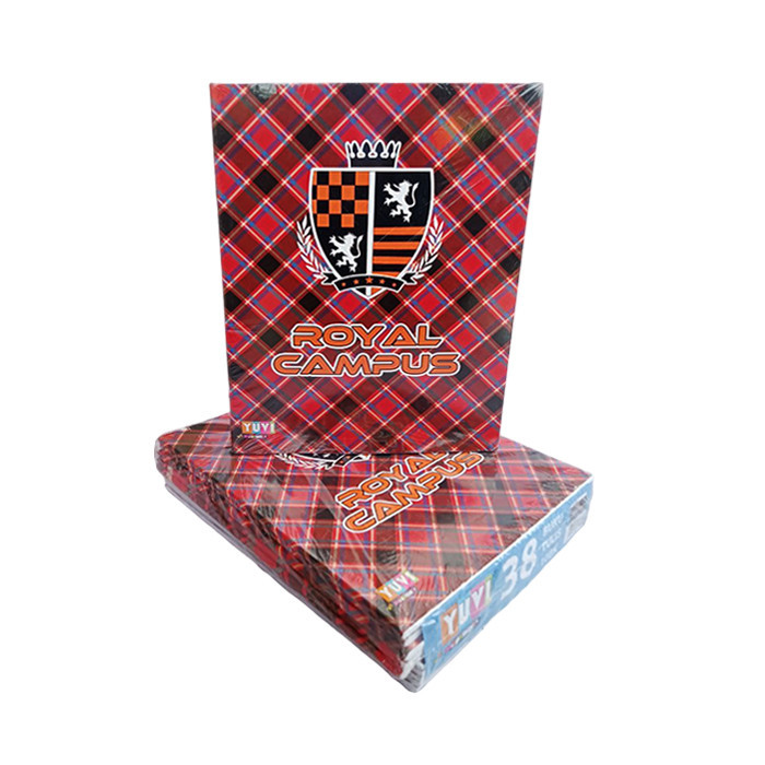 

Yuvi Royal Campus 38 Lembar / Buku Tulis Tugas (1 Pak/10 Buku)