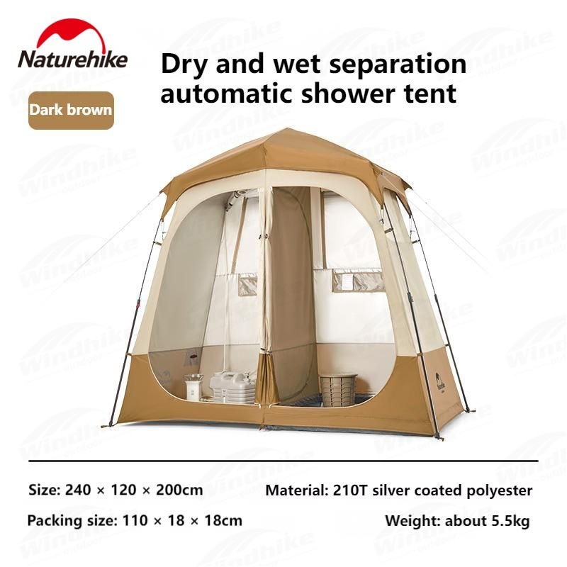TENDA TOILET DOUBLE NATUREHIKE NH22ZP006 []