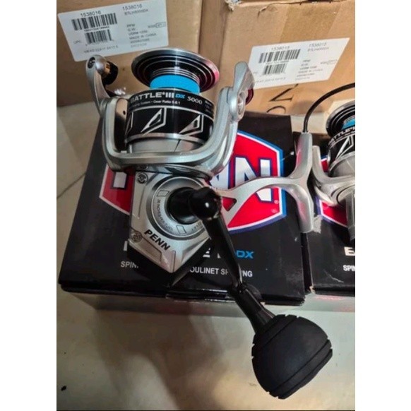 Reel pancing Penn battle III silver type dx series 1000 2000 2500 3000 4000 5000 6000 power handel