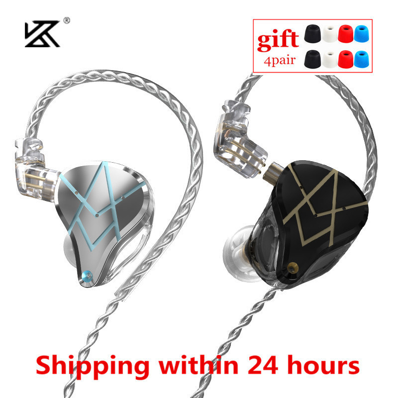 KZ ASX 20BA Earphones 20 Balanced Armature Noise Cancelling Sport Headset Music Gaming Earbuds KZ AS