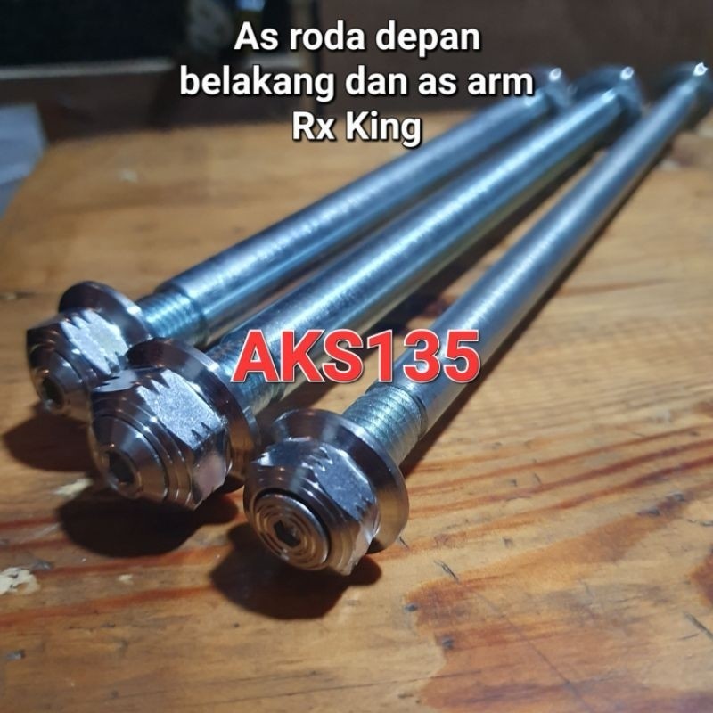 As roda Depan Belakang As Arm Custom Stainles Rx king