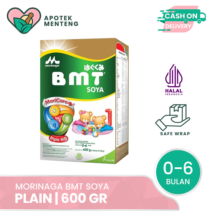 Morinaga BMT Soya 600 Gr - Susu Formula Bayi
