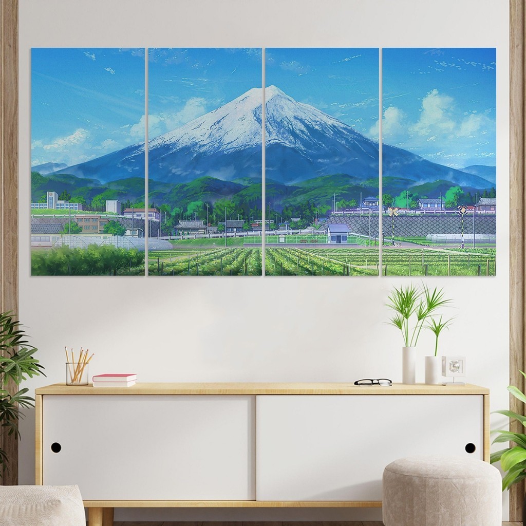 Poster kayu dekorasi hiasan dinding aesthetic kamar wanita/cowok pajangan ruang tamu wallpaper - Wal