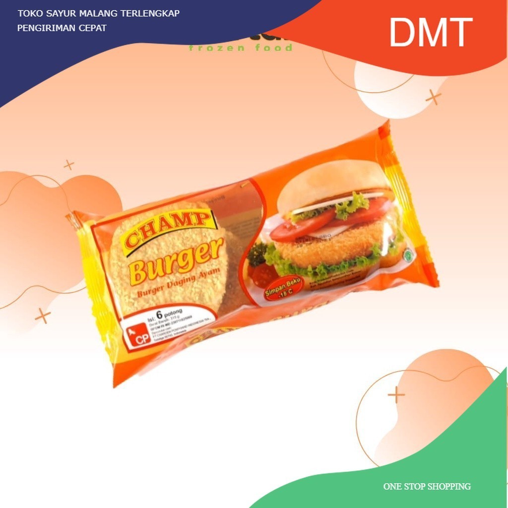 

Champ Chicken Burger 315gram