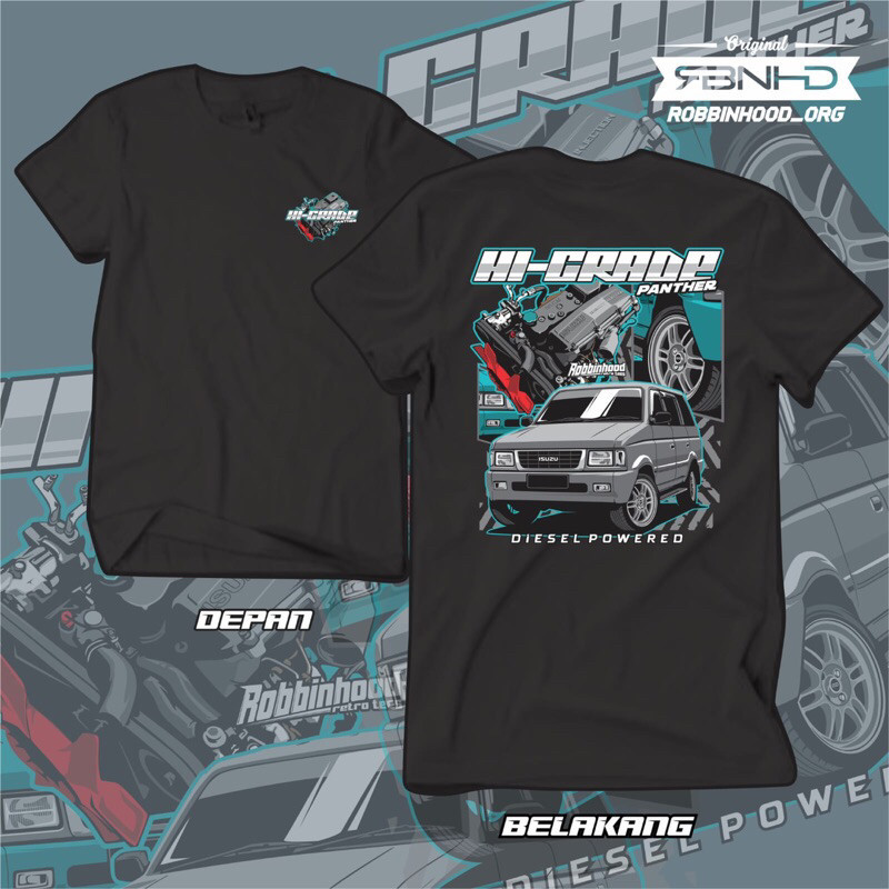 Kaos Panther Kotak Panther Hi Grade