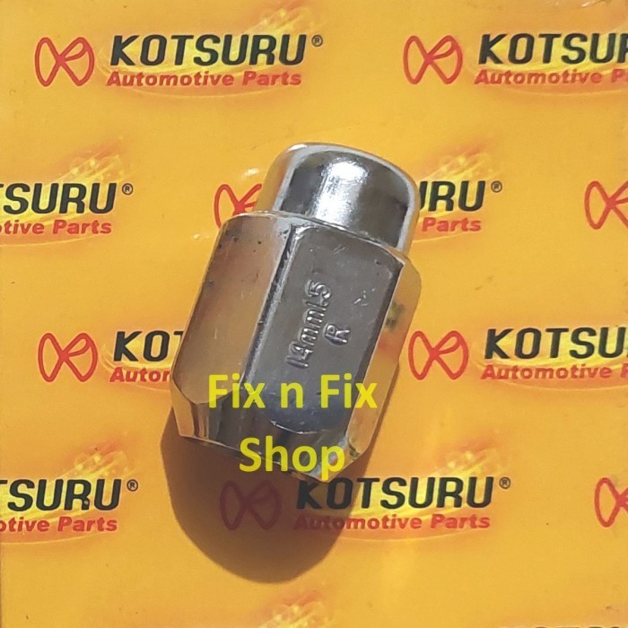 New Mur Racing Baut Roda M14 drat 1.5 kanan RH ISUZU ELF NHR55 NHR-55 ENGKEL LUGNUT LUG NUT VELG Mur