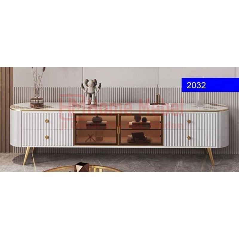 PROMO TERMURAH Rak TV Marmer - Buffet Import - meja Konsul -Top table batu granite - 180x40x55cm by 