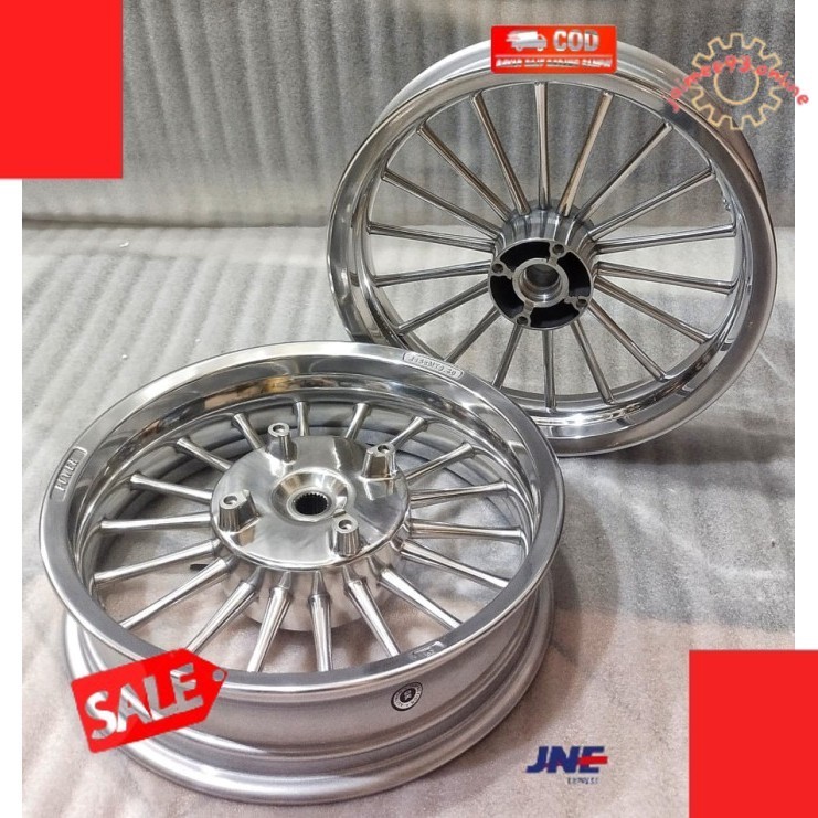 Bigsale✨ -Velg Racing Power Type Classic Vario 160 250-350 - Hitam