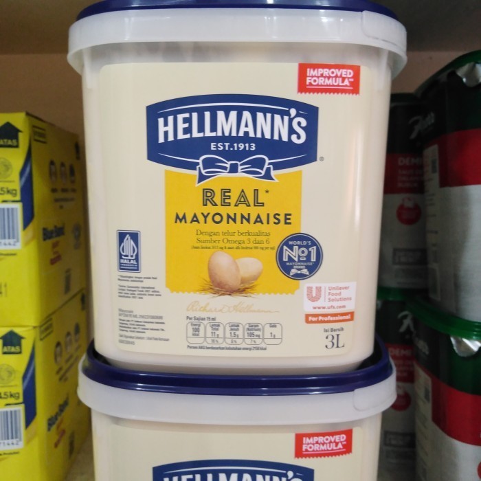 

Roux mayonnaise merk hellmann's UK 3lt