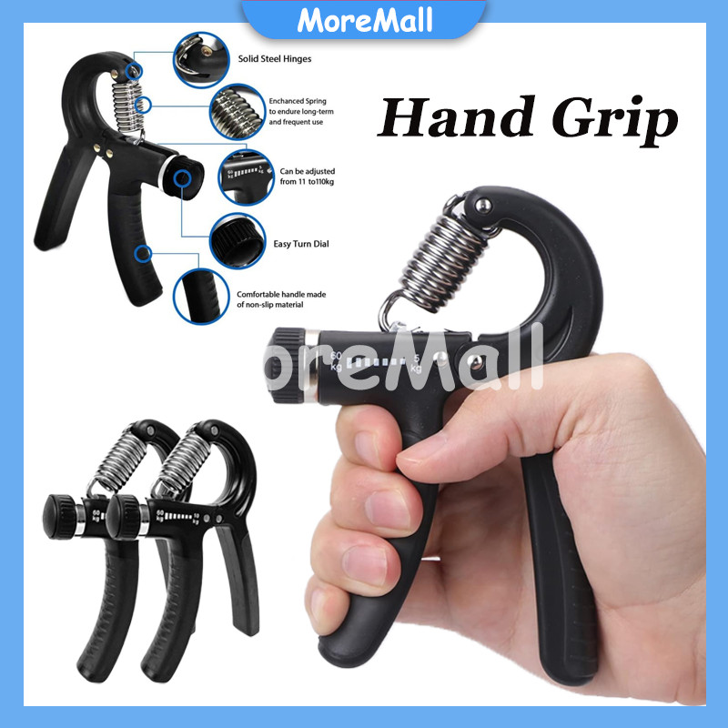 Handgrip Alat Fitness Olahraga/5-60 Kg Adjustable Handgrip