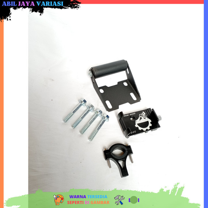PAKET HOLDER GPS HP PCX 150 160 PHONE HOLDER ALUMUNIUM STANG MOTOR BRAKET BRACKET BREKET HOLDER HAND