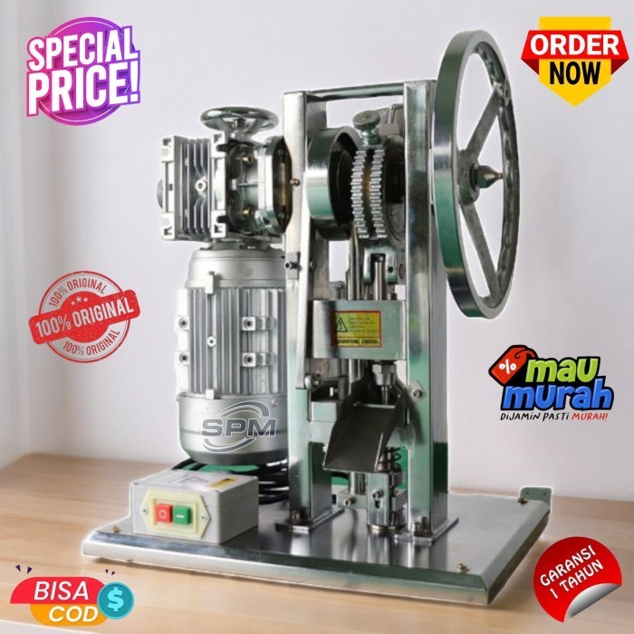 TDP-1.5N tablet press machine alat cetak tablet milk candy TDP-1,5N