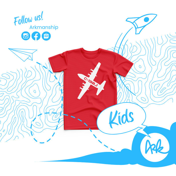 Kaos Anak C-130J Super Hercules TVSH