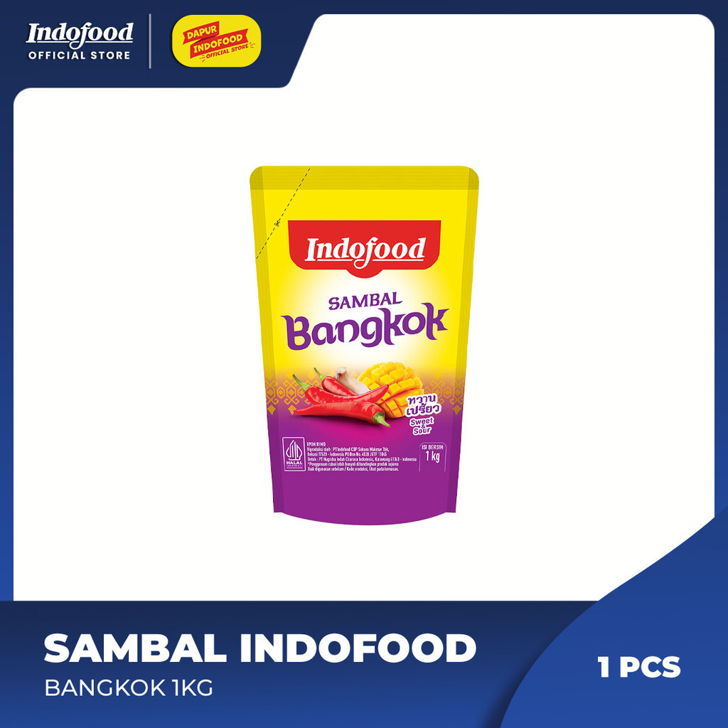 

Sambal Indofood Bangkok 1 Kg