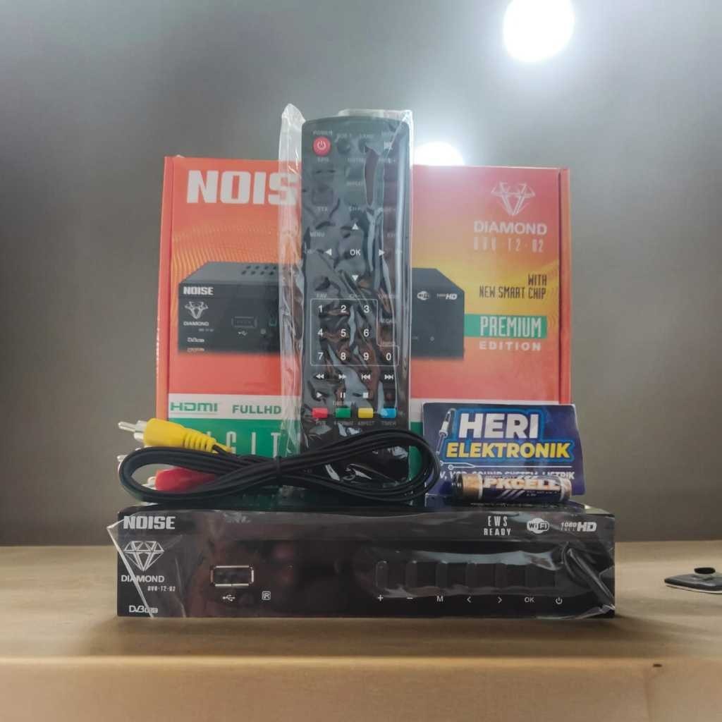 Set Top Box STB NOISE KUNING TV Digital, WIFI