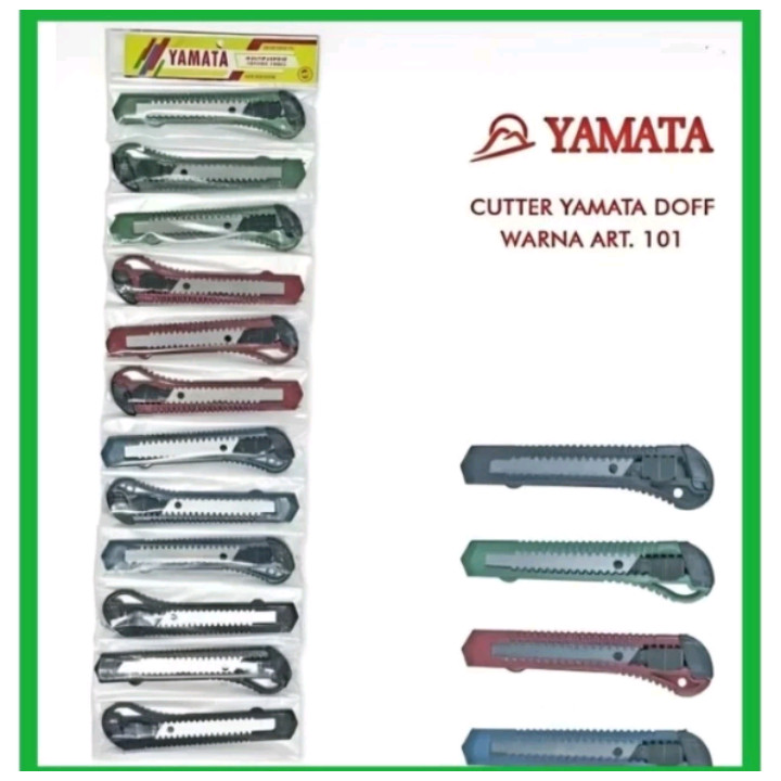 

A019-12 PCS Cutter Besar Serbaguna Cutter Perlengkapan Sekolah Dan Kantor