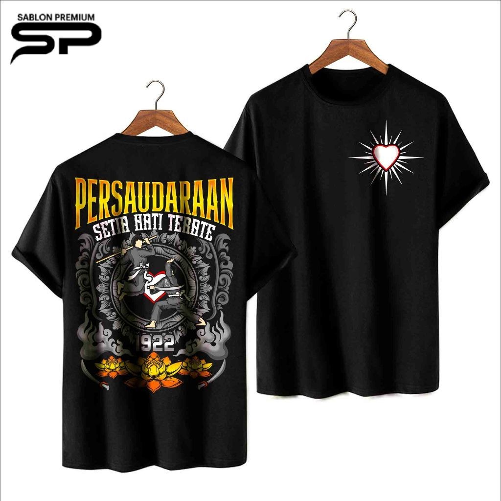 Kaos Distro PSHT Terate Fighter Terbaru - Free Stiker Keren - Exlusive PUNKSHTER RAJA TEGA