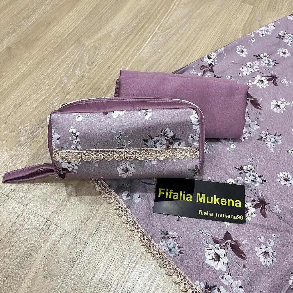 PROMO  Mukena Dewasa Armani Silk 2in1 jumbo Premium