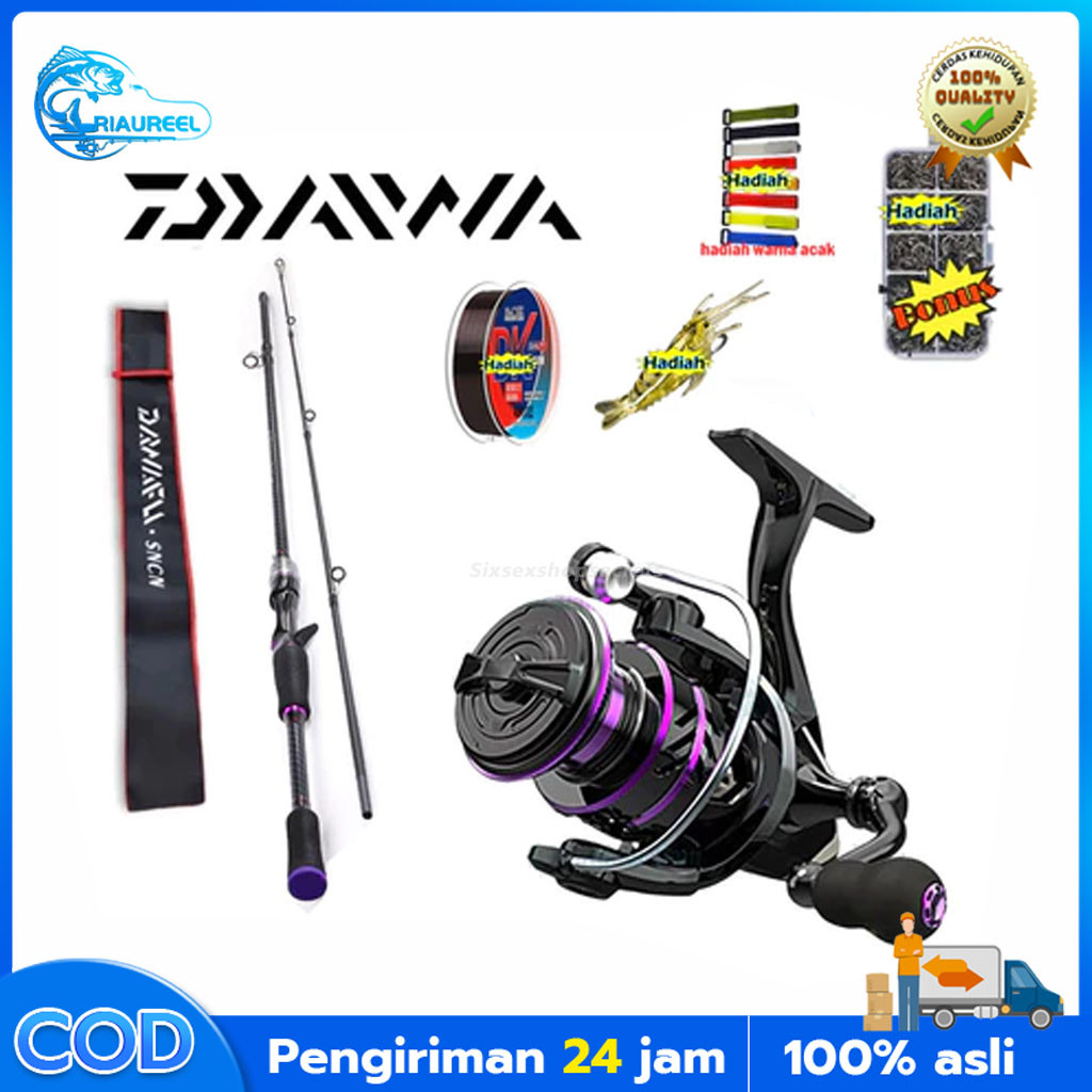 [Riaureel] Joran Pancing 6-12LB 165-240cm Joran 2 Bagian Carbon Fiber Joran UL Joran BC pancing Jora