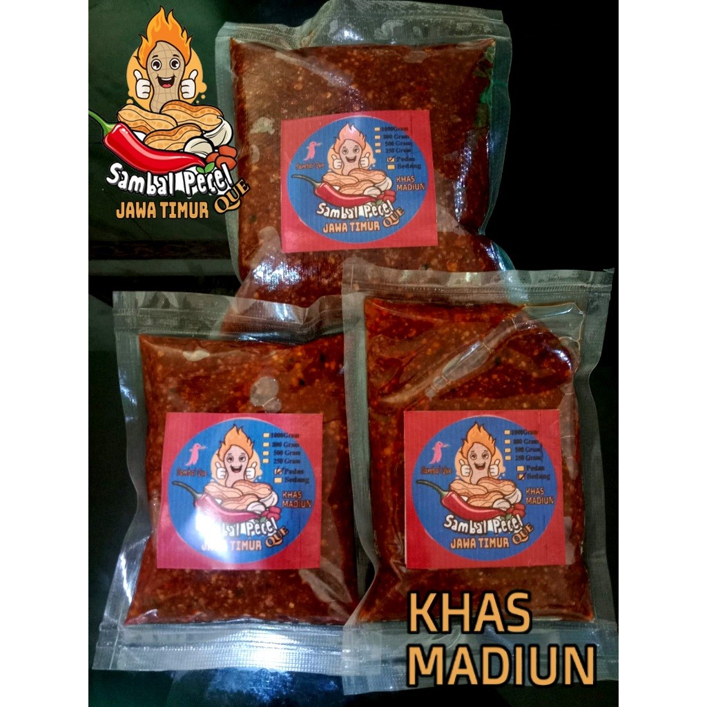 

KN__ Sambal Pecel Madiun Asli 1 KG - Sambal QUE