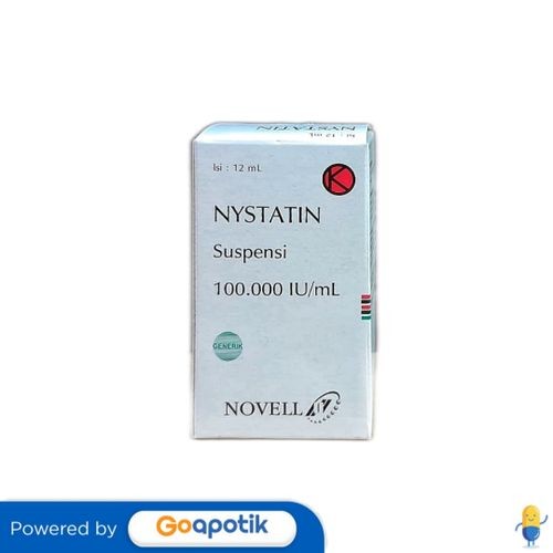 Nystatin Novel 100000 Iu/Ml Suspensi 12 Ml