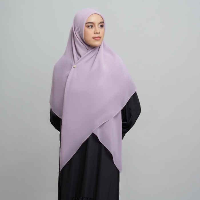 STOCK TERBARU mukena anak TERBARUnapocut Hafsah - Hijab Syar'i Napocut - Keepsake Lilac